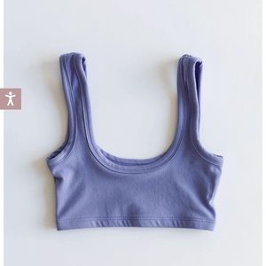 Shop ARQ periwinkle medium wide strap bra / Bralette